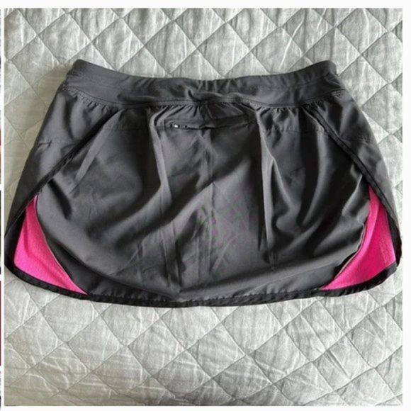 VSX Victoria's Secret - Sexy Sport Tennis Skort Activewear: Medium | Gray & Pink - Picture 1 of 11